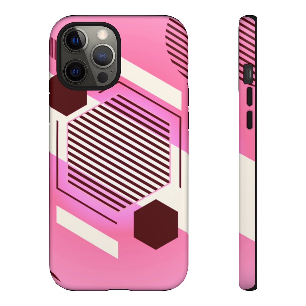 Hexagon Geometric iPhone Tough Cases