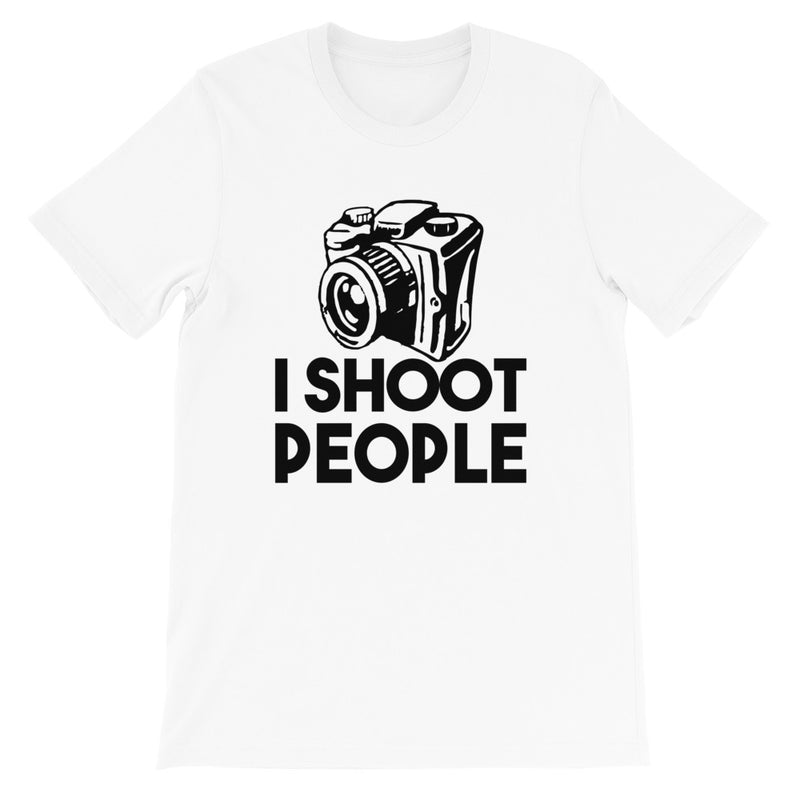 I Shoot People Short-Sleeve Unisex T-Shirt