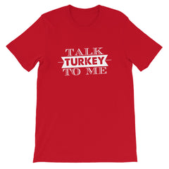 Talk Turkey To Me Short-Sleeve Women T-Shirt