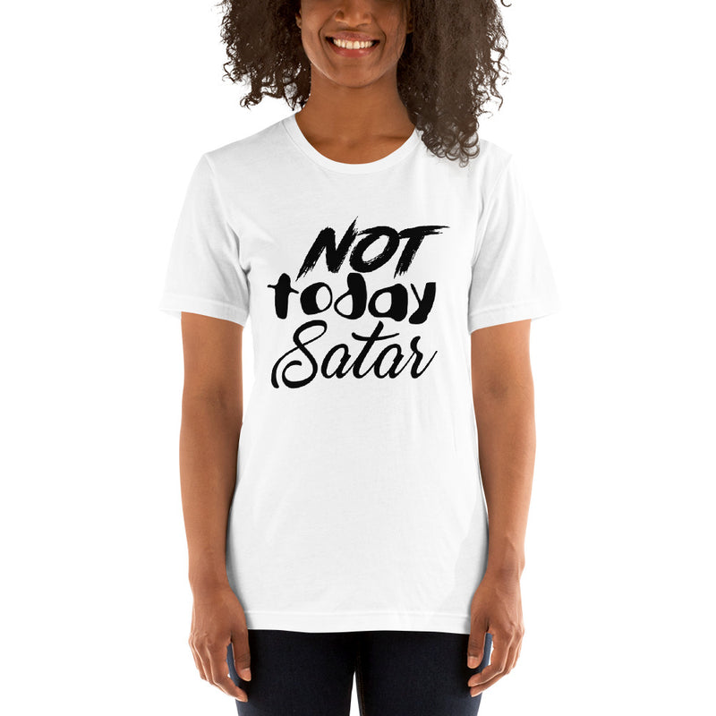 Not Today Satan Short-Sleeve Women T-Shirt