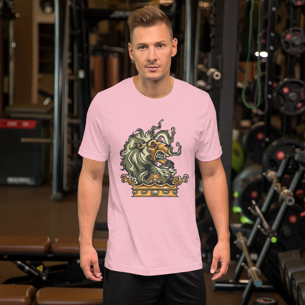 Lion Head Short-Sleeve Unisex T-Shirt