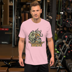 Lion Head Short-Sleeve Unisex T-Shirt