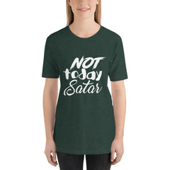Not Today Satan Short-Sleeve Women T-Shirt