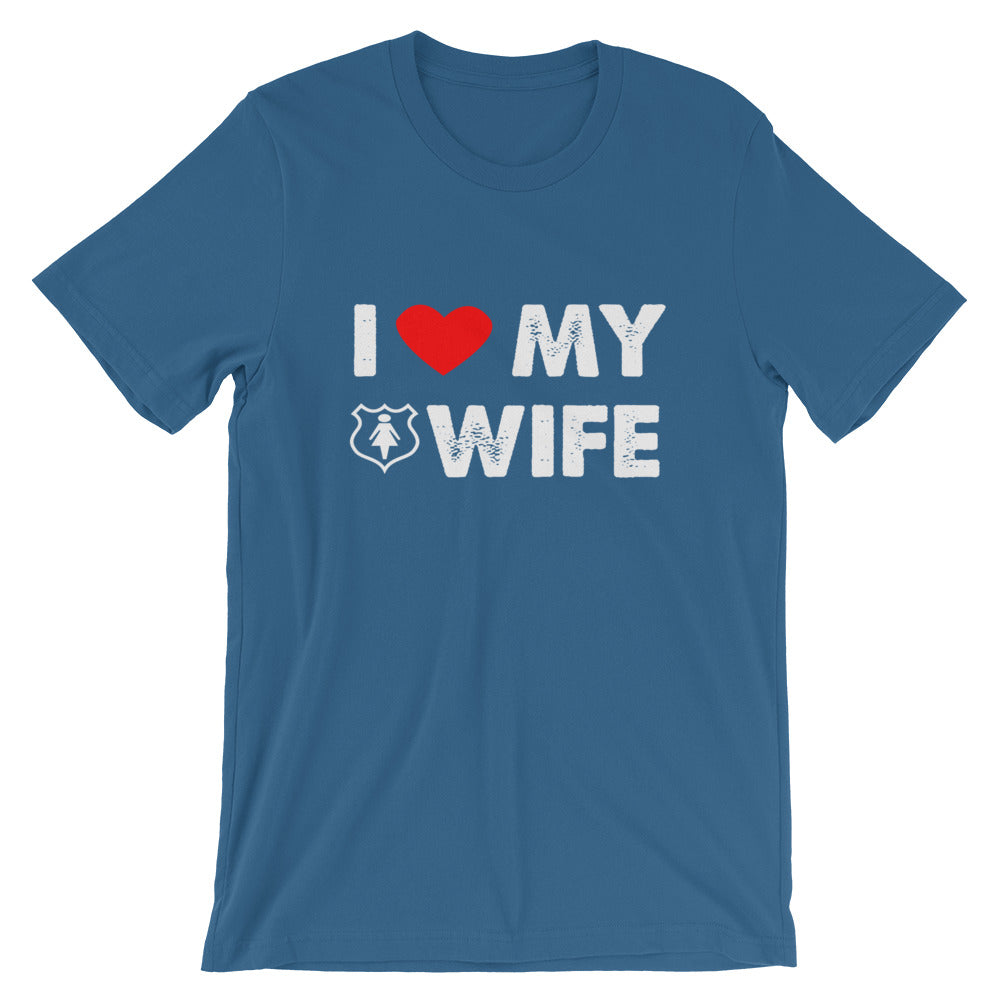 I Love My Wife Short-Sleeve Unisex T-Shirt