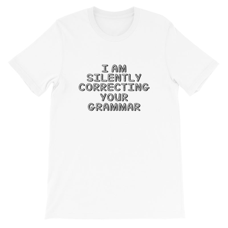 Correcting Your Grammar Short-Sleeve Women T-Shirt