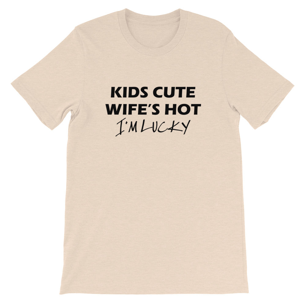I'm Lucky Short-Sleeve Unisex T-Shirt