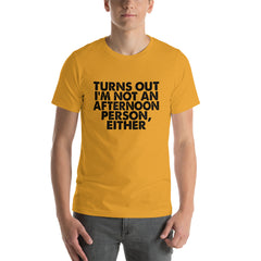 Afternoon Person Short-Sleeve Unisex T-Shirt