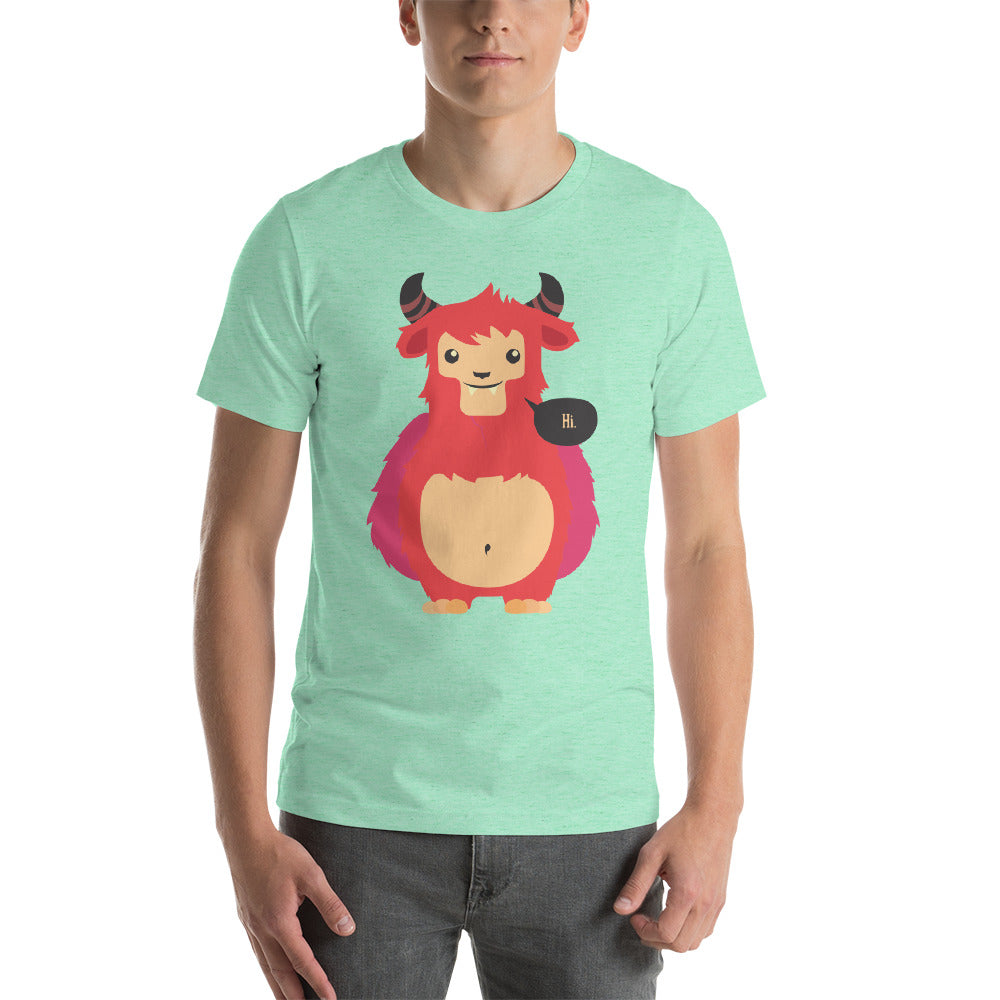 Hello Short-Sleeve Unisex T-Shirt