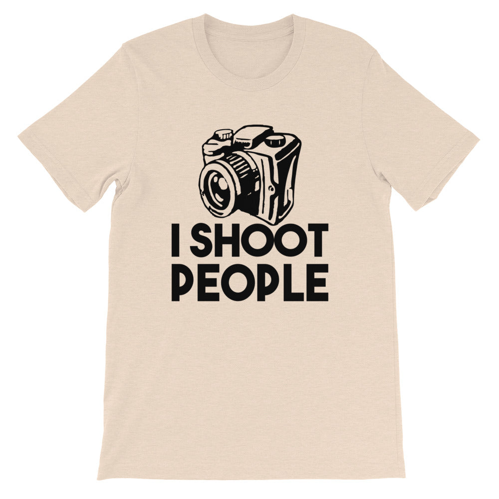 I Shoot People Short-Sleeve Unisex T-Shirt