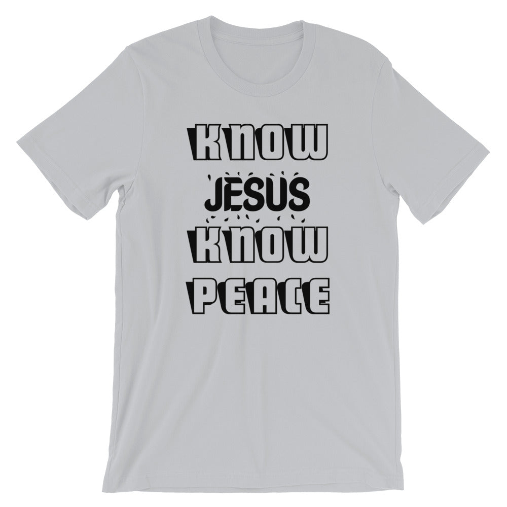 Know Jesus Short-Sleeve Unisex T-Shirt