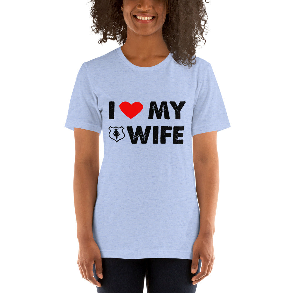 I Love My Wife Short-Sleeve Women T-Shirt