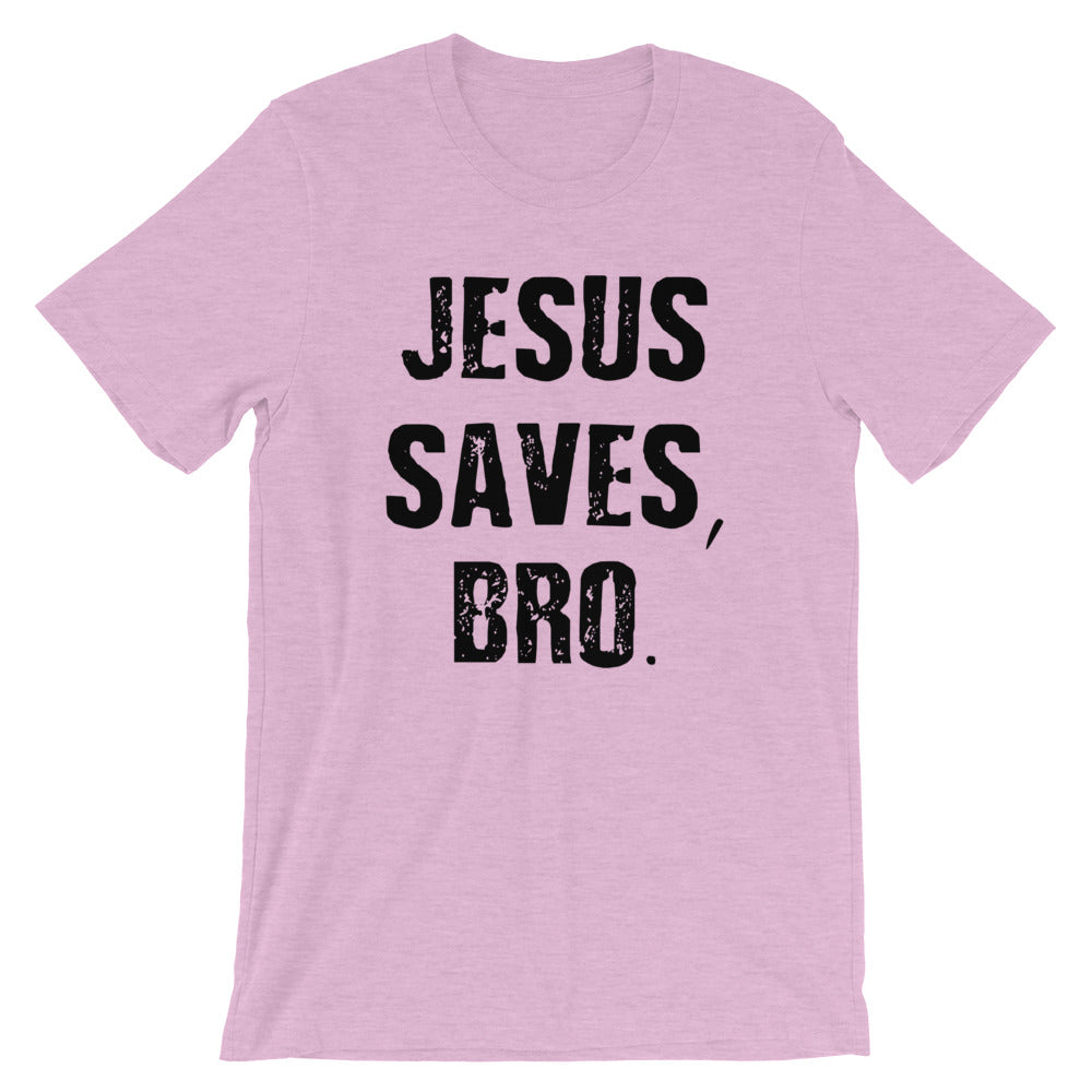Jesus Saves Bro Short-Sleeve Women T-Shirt