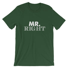 Mr. Right Short-Sleeve Women T-Shirt