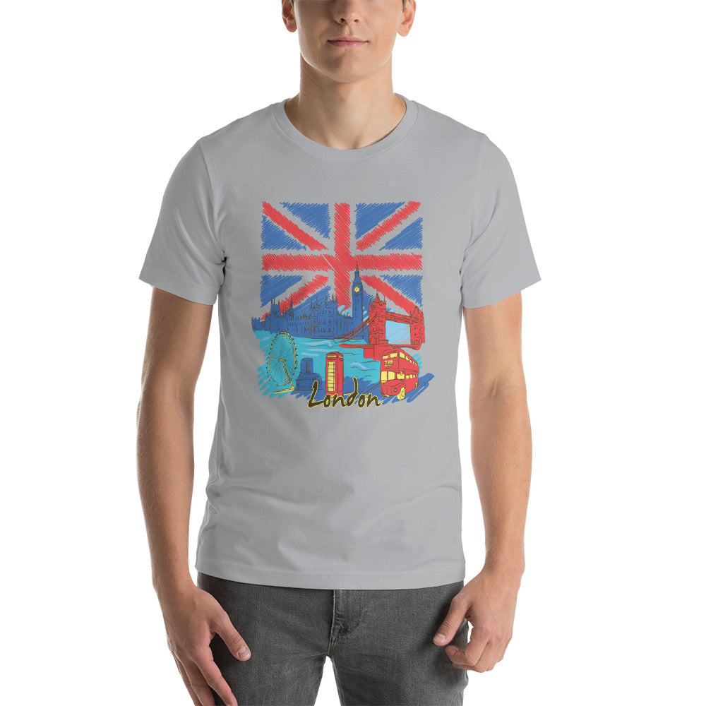 London Short-Sleeve Unisex T-Shirt