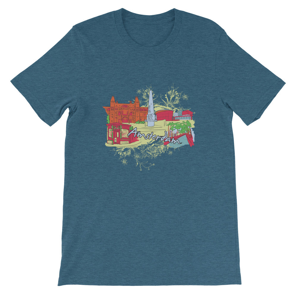 Amsterdam Short-Sleeve Unisex T-Shirt