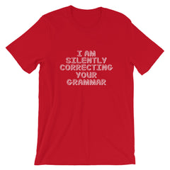 Correcting Your Grammar Short-Sleeve Unisex T-Shirt