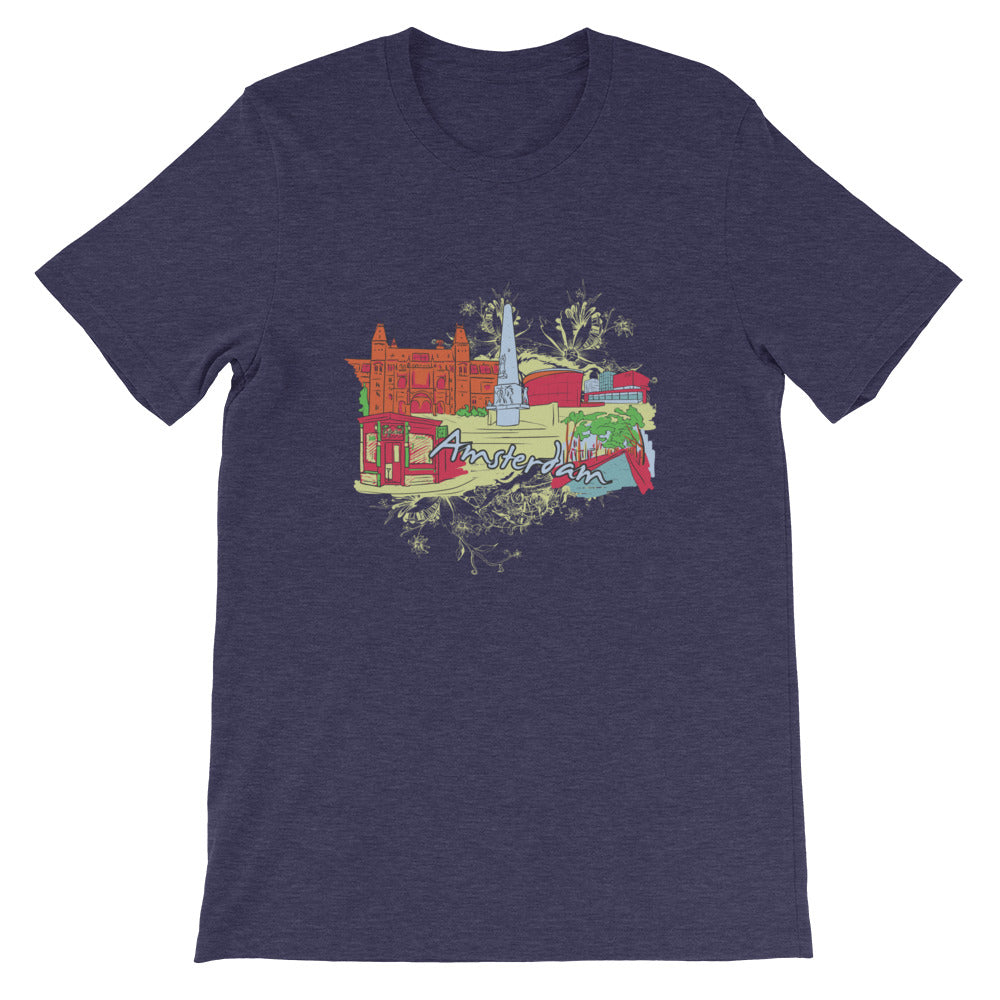 Amsterdam Short-Sleeve Unisex T-Shirt