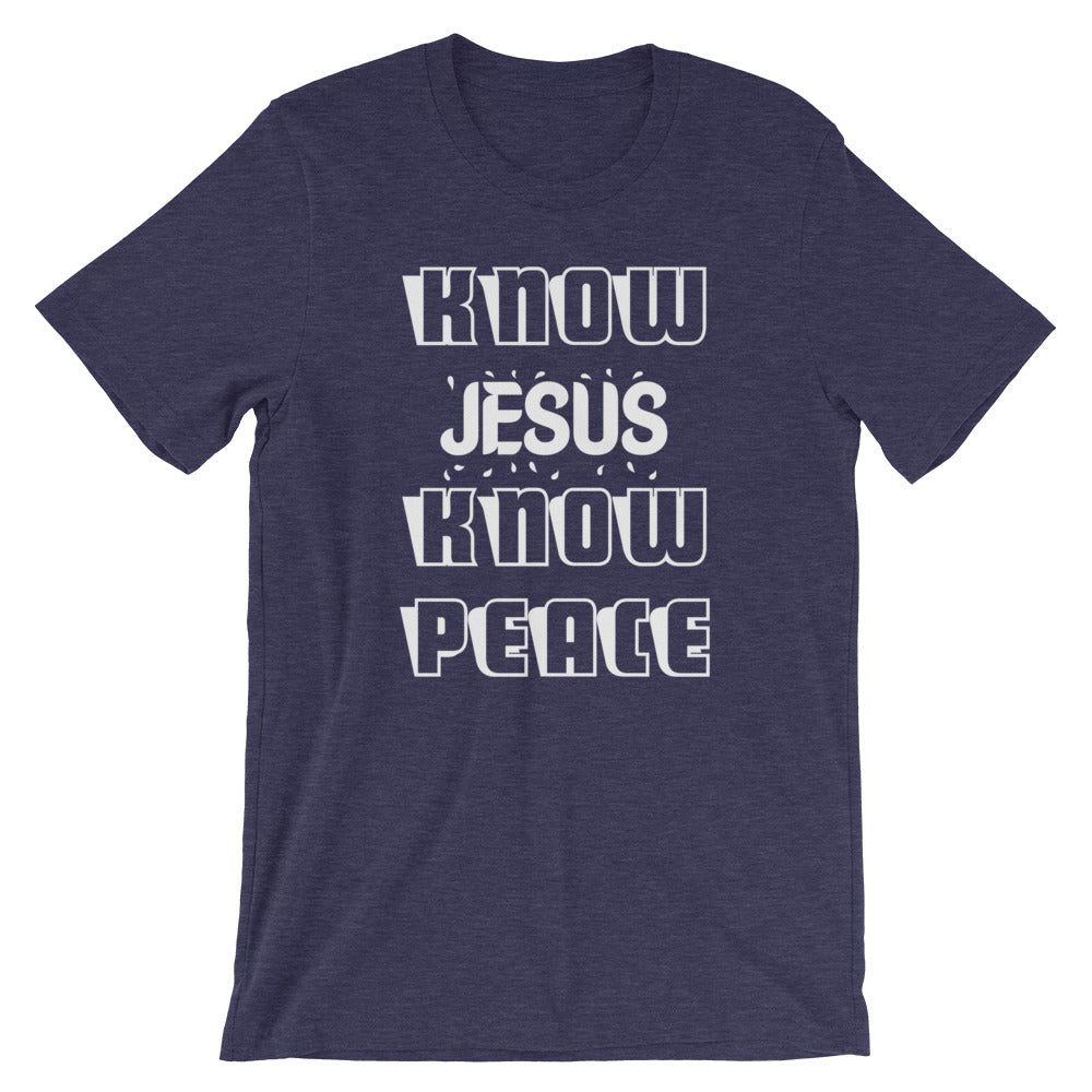 Know Jesus Short-Sleeve Unisex T-Shirt