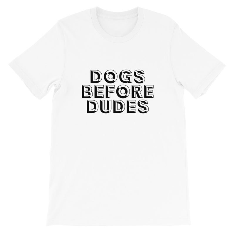 Dogs Before Dudes Short-Sleeve Women T-Shirt
