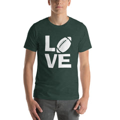 Love Football Short-Sleeve Unisex T-Shirt