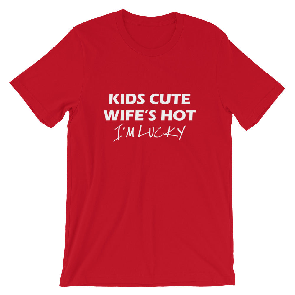 I'm Lucky Short-Sleeve Unisex T-Shirt
