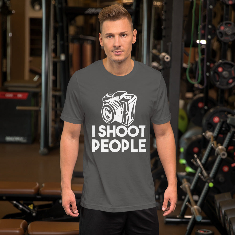 I Shoot People Short-Sleeve Unisex T-Shirt