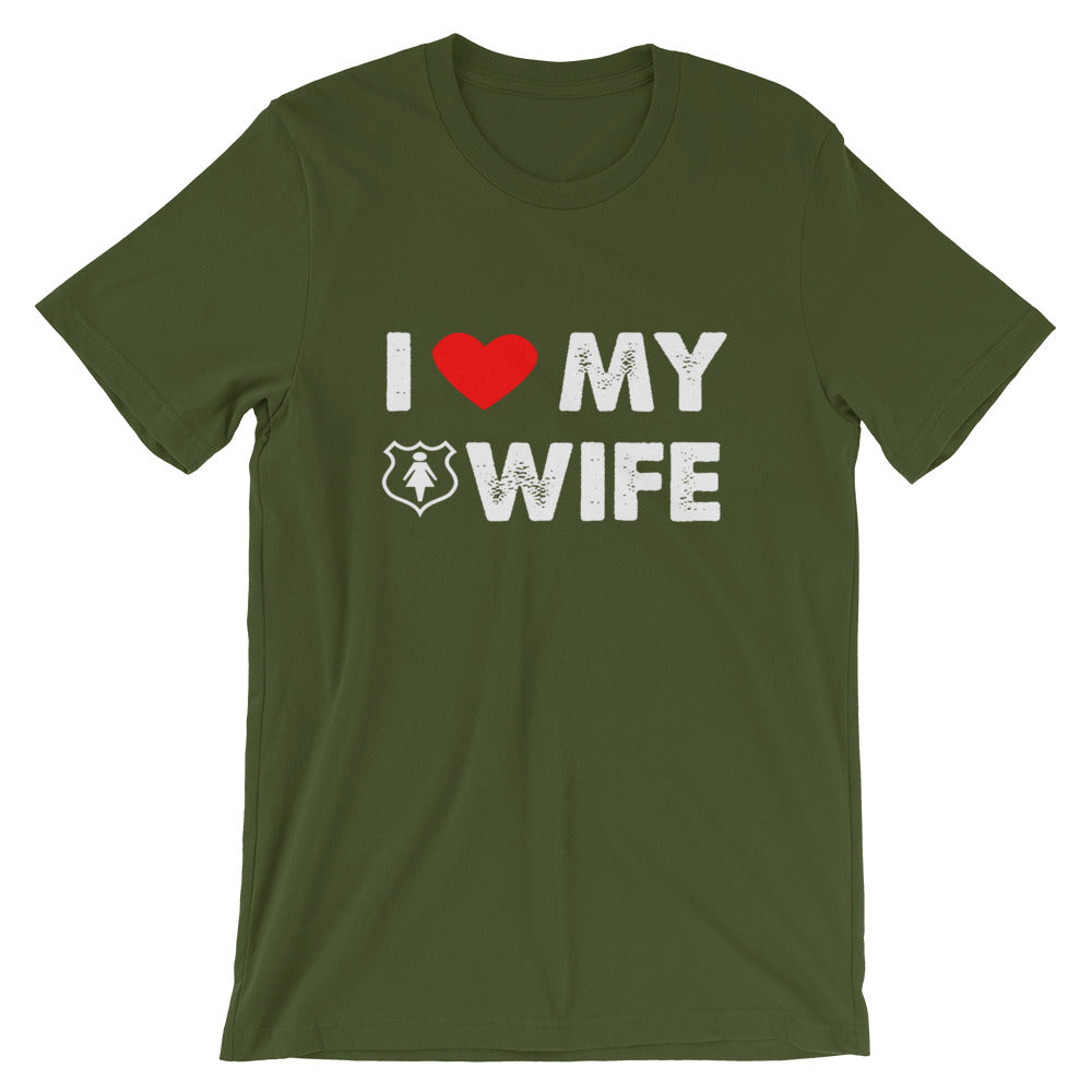 I Love My Wife Short-Sleeve Unisex T-Shirt