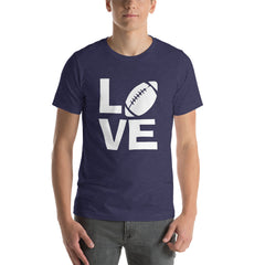 Love Football Short-Sleeve Unisex T-Shirt