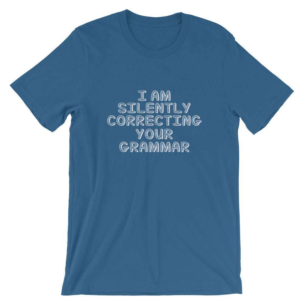 Correcting Your Grammar Short-Sleeve Unisex T-Shirt