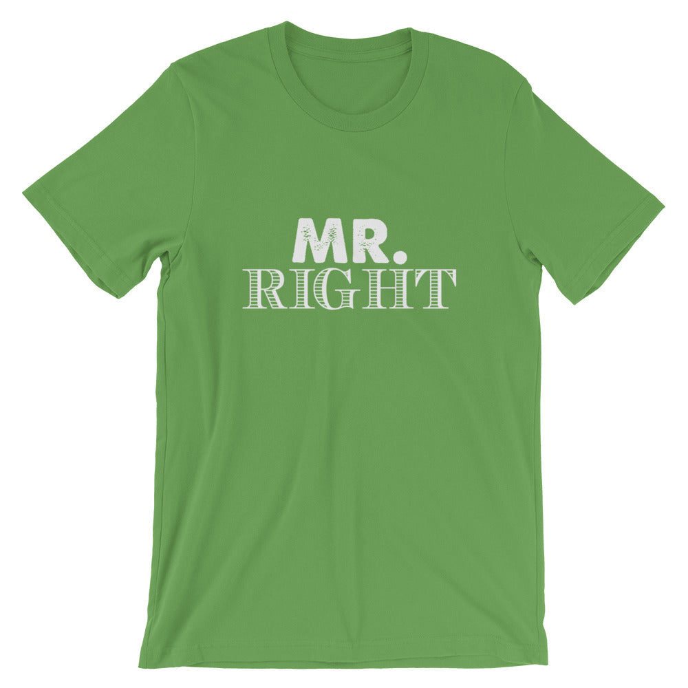 Mr. Right Short-Sleeve Women T-Shirt