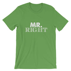 Mr. Right Short-Sleeve Women T-Shirt
