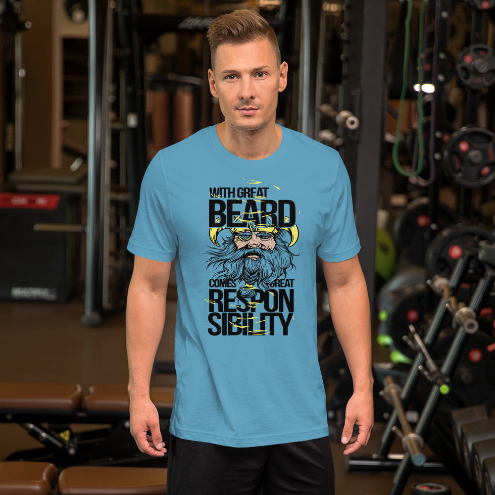 Beard Short-Sleeve Unisex T-Shirt