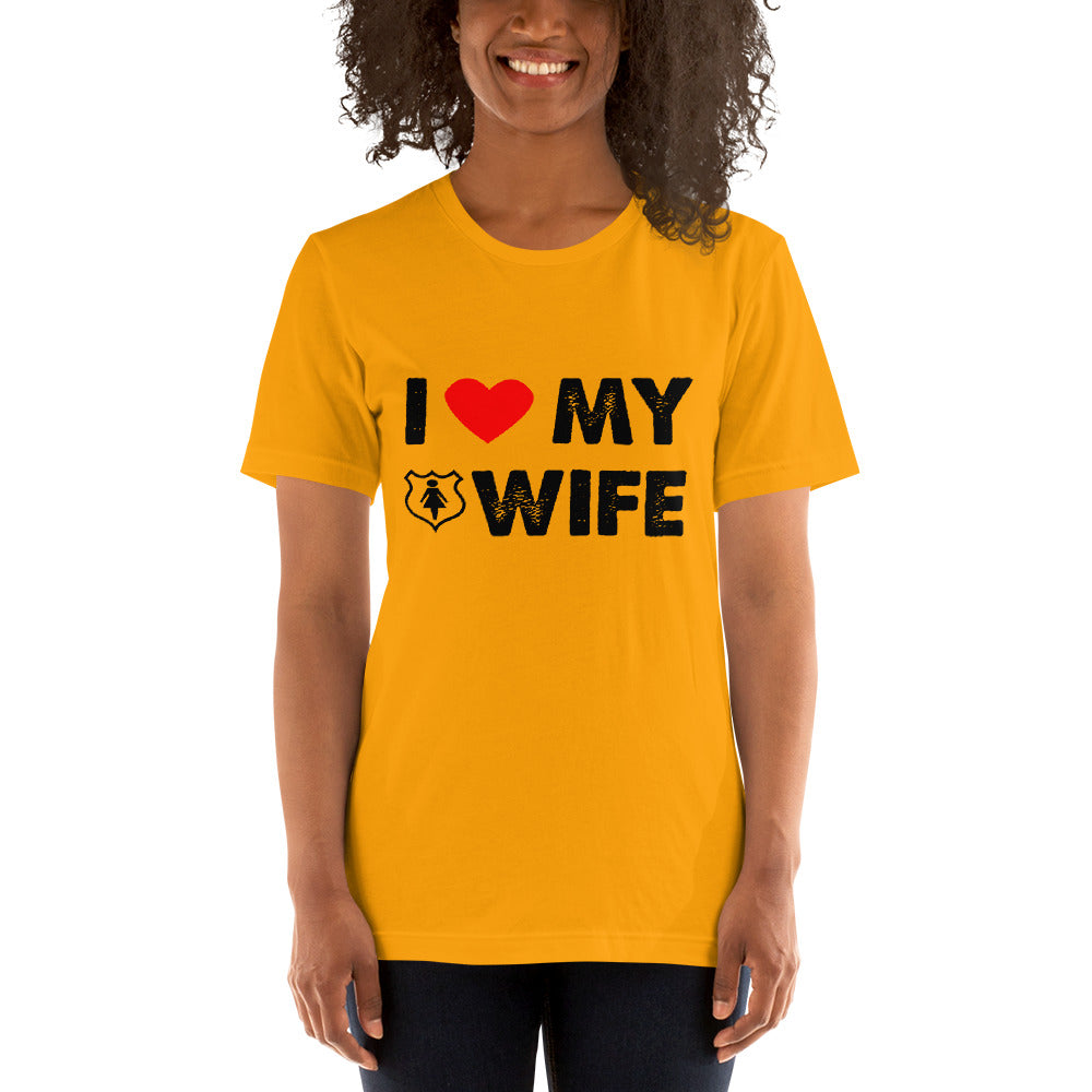 I Love My Wife Short-Sleeve Women T-Shirt