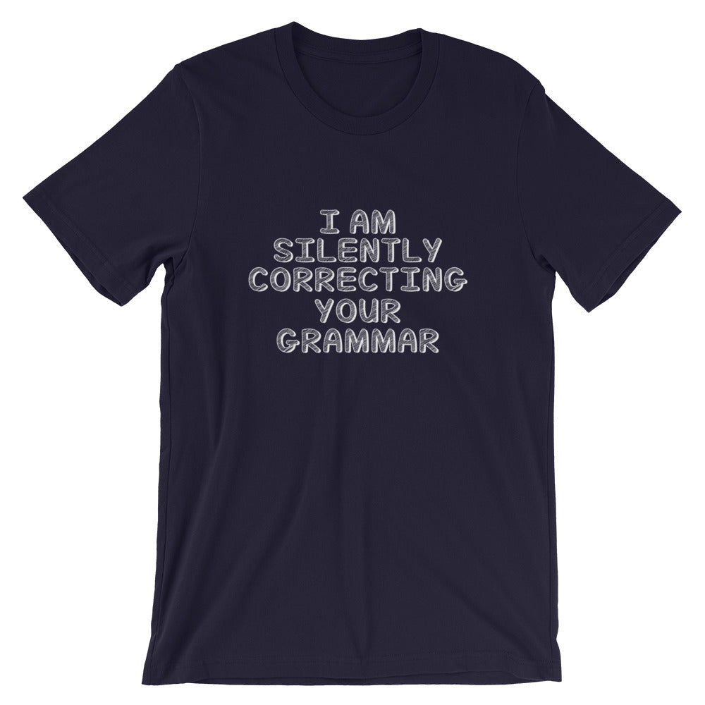 Correcting Your Grammar Short-Sleeve Unisex T-Shirt