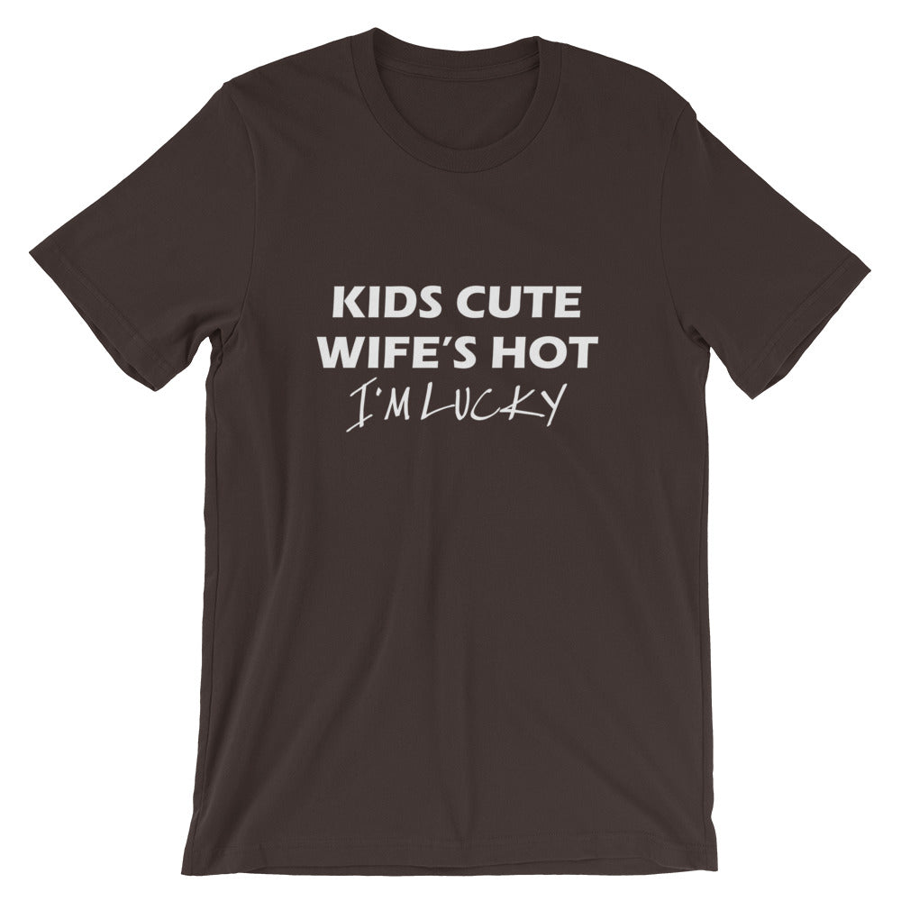 I'm Lucky Short-Sleeve Unisex T-Shirt