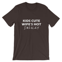I'm Lucky Short-Sleeve Unisex T-Shirt