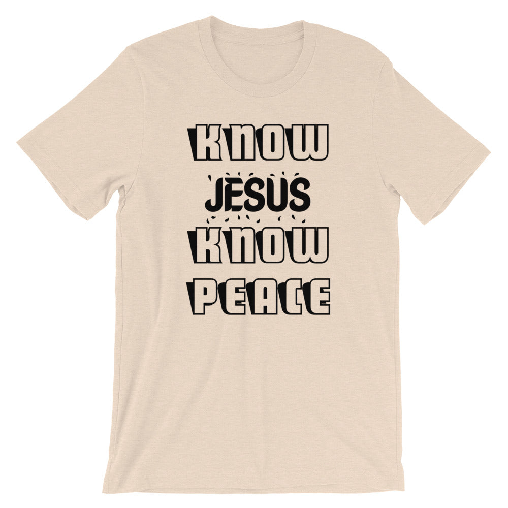 Know Jesus Short-Sleeve Unisex T-Shirt