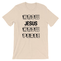 Know Jesus Short-Sleeve Unisex T-Shirt