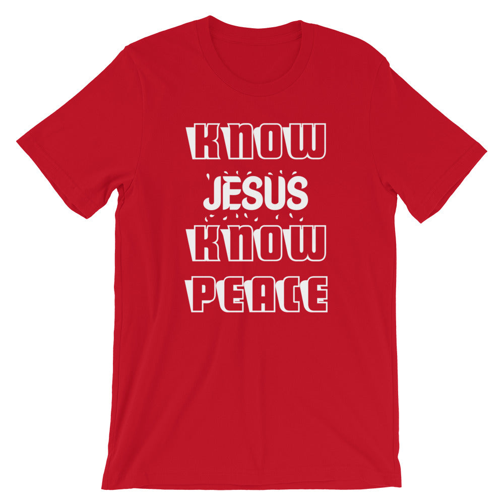 Know Jesus Short-Sleeve Unisex T-Shirt