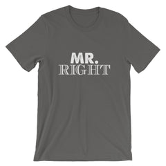 Mr. Right Short-Sleeve Women T-Shirt