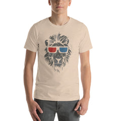 Cool Lion Head Short-Sleeve Unisex T-Shirt