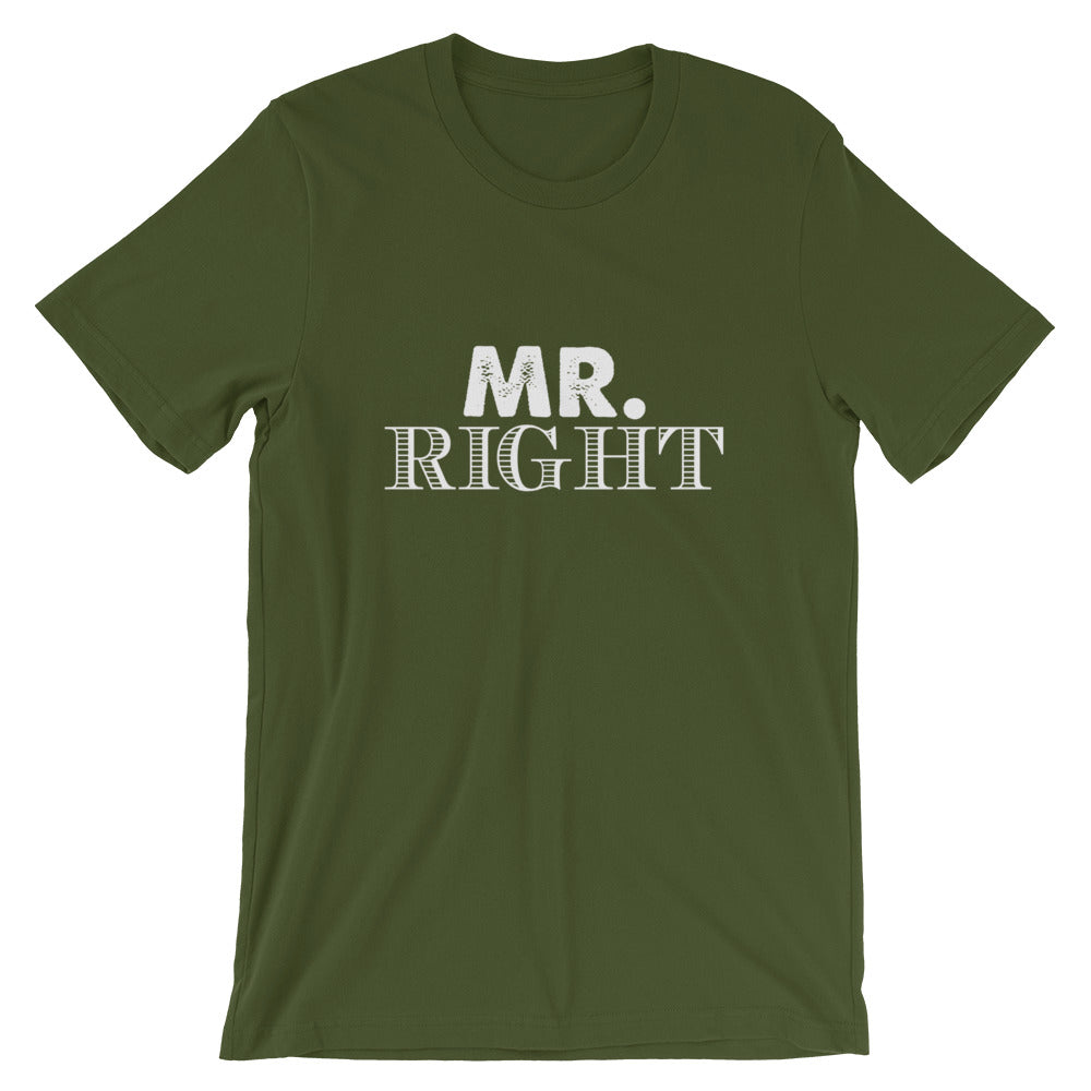 Mr. Right Short-Sleeve Women T-Shirt
