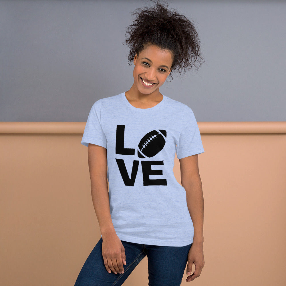 Love Football Short-Sleeve Women T-Shirt