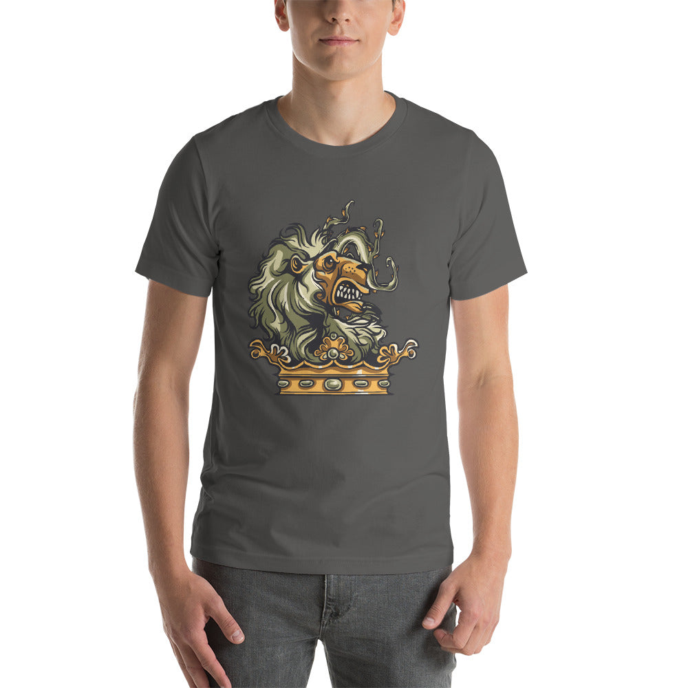 Lion Head Short-Sleeve Unisex T-Shirt