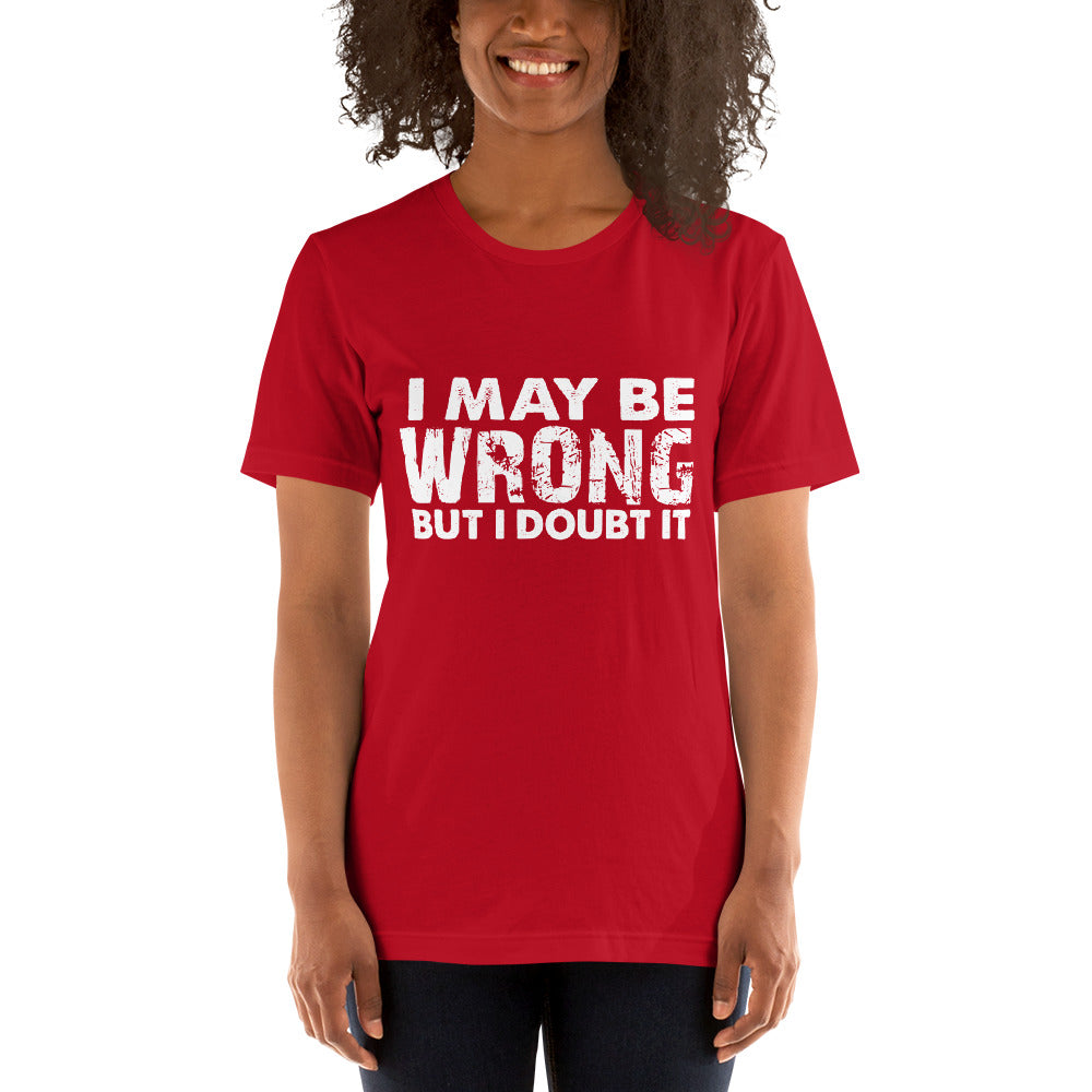 I Doubt It Short-Sleeve Women T-Shirt