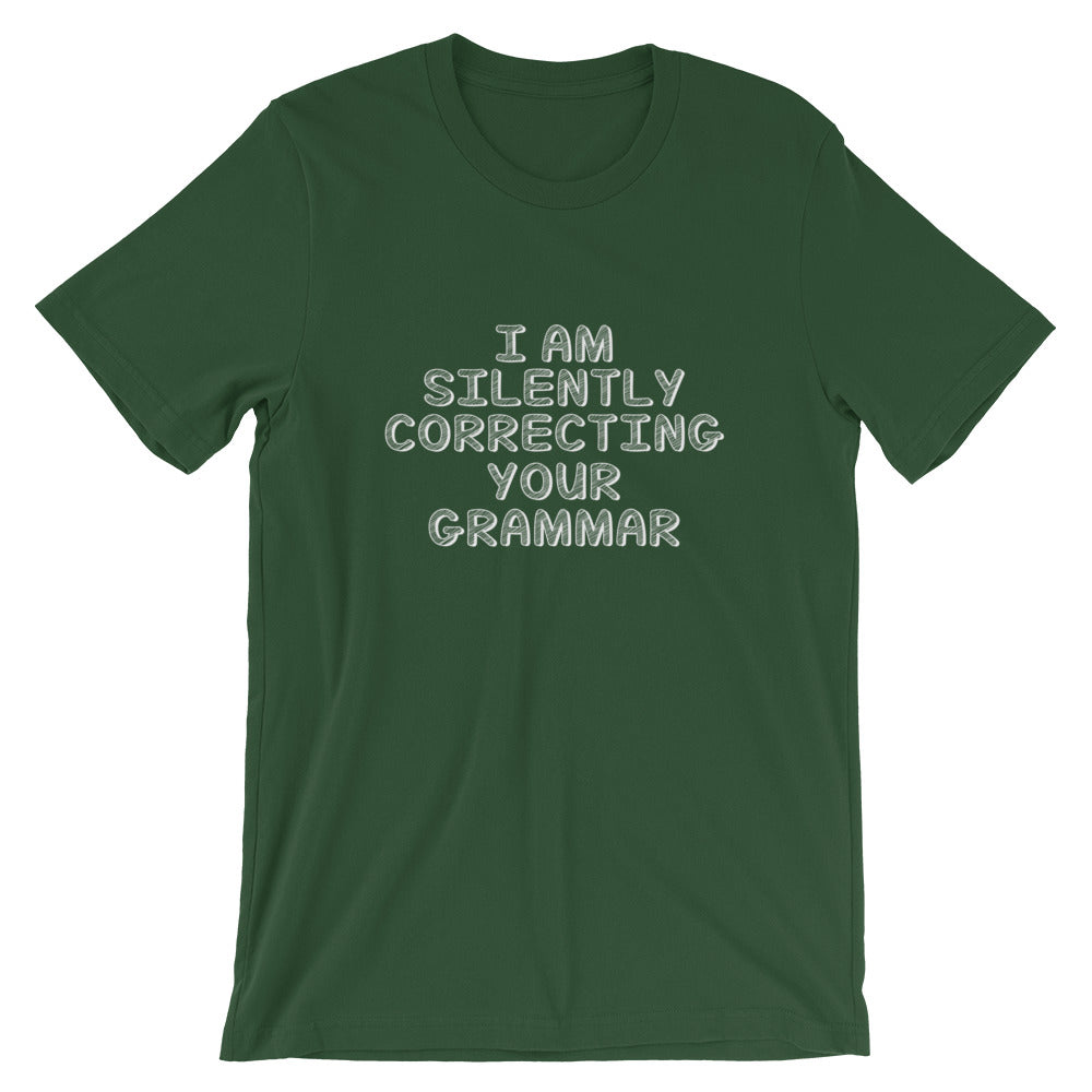 Correcting Your Grammar Short-Sleeve Unisex T-Shirt