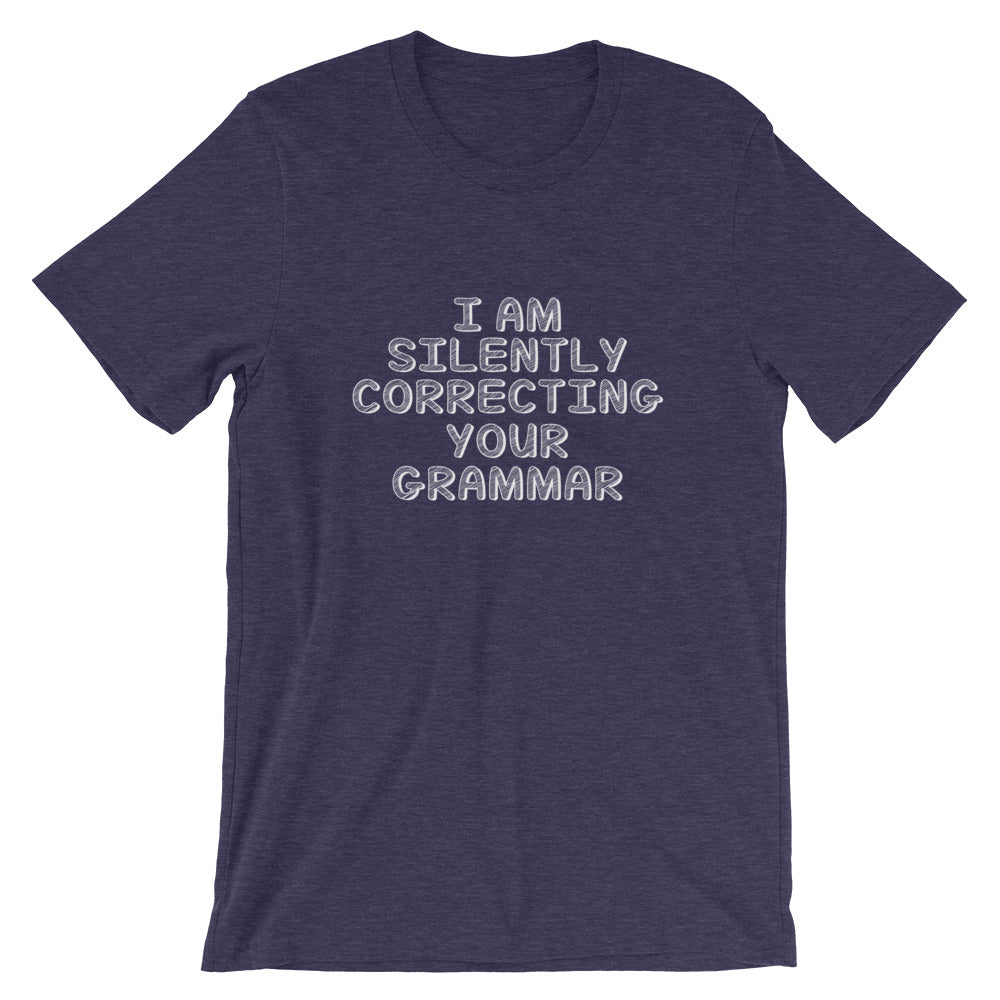 Correcting Your Grammar Short-Sleeve Unisex T-Shirt