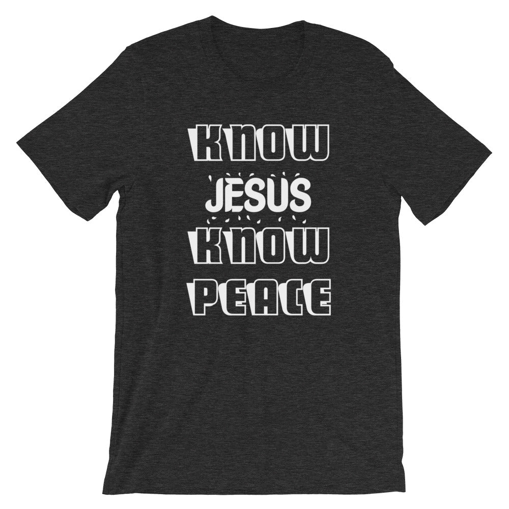 Know Jesus Short-Sleeve Unisex T-Shirt