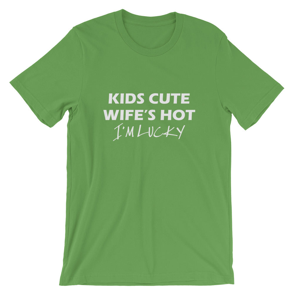 I'm Lucky Short-Sleeve Unisex T-Shirt