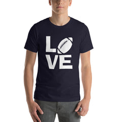 Love Football Short-Sleeve Unisex T-Shirt